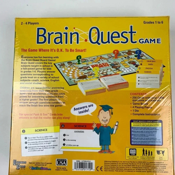 BRAIN Quest  Game - Picture 2 of 4